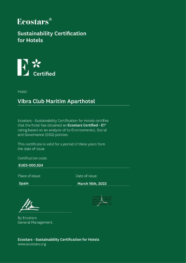Aparthotel Vibra Club Maritim Сан-Антонио-Абад Экстерьер фото